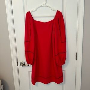 Trina turk balloon sleeve dress